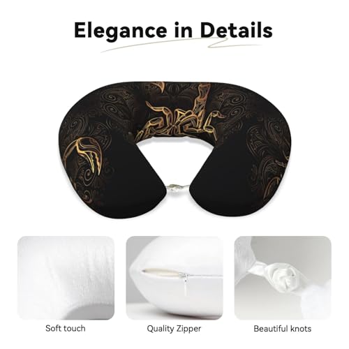 Almohada de viaje de espuma viscoelástica U-Shaped miniatura 4