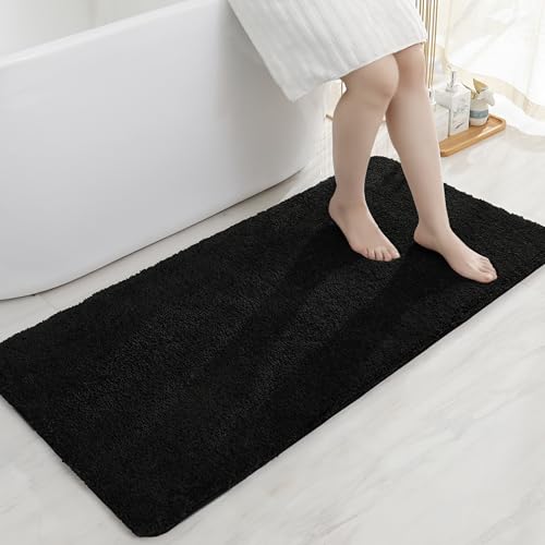COSY HOMEER 24x48 Bath Mat Non-Slip Plush Shaggy