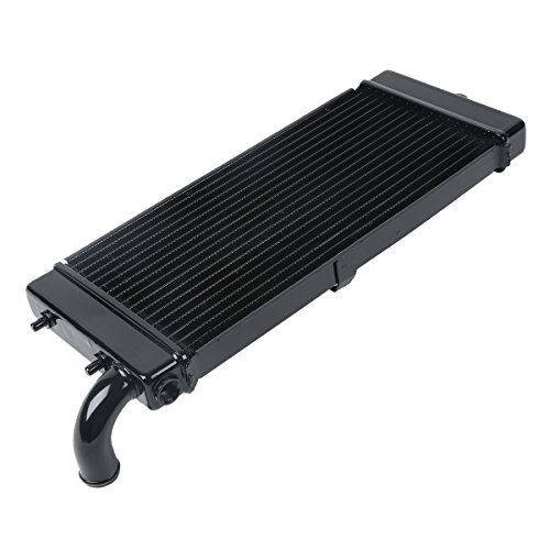 motorcycle radiator - XMT-MOTO Black Aluminum Radiator Cooler for Honda Shadow ACE 750 VT750C 1997 1998 1999 2000 2001 2002 2003