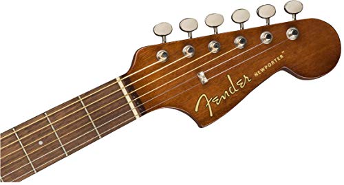 Fender Newporter Player – Guitare électro-acoustique – Naturelle - Les Beatles, Paul McCartney, John Lennon, RIngo Starr, George Harrison Fender Newporter Player - Guitare électro-acoustique - Naturelle – Image 6