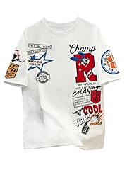 White Graphic Letters