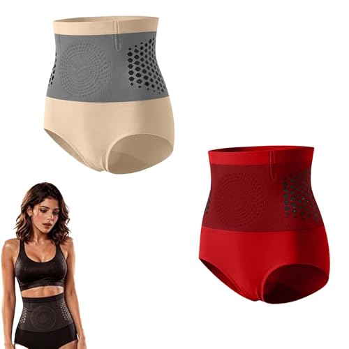 Pantalones Cortos Termogénicos para Esculpir Quemagrasas Pantalones Cortos Reductores 4 En 1 de Micropartículas Sculpting Shorts moldeadores de Cuerpo con Control de Barriga de Cintura Alta, M