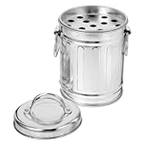 Multiuso: questo prodotto versatile può essere utilizzato non solo come posacenere, ma anche come oggetto decorativo o contenitore, migliorando la sua praticità, bidone della spazzatura sul comodino, pattumiera da scrivania