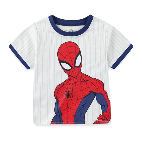 Image of Marvel Spider-Man Boys Short Sleeve T-Shirt and Shorts Set for Toddler and Big Kids