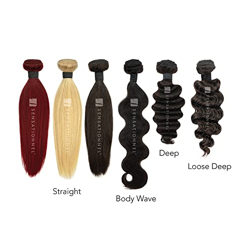 Empire Yaki Weave Hair Straight Human Hair 18" Jet Black