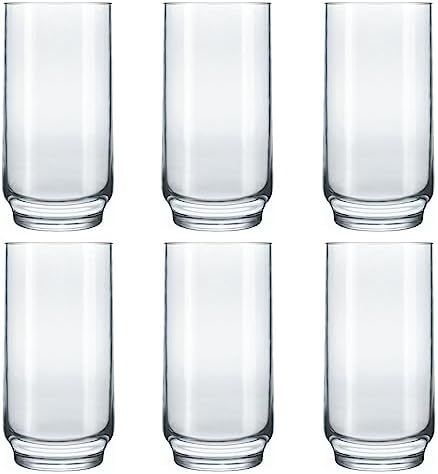 Jogo Copos Lights Long Drink 410ml 6 Peças Nadir