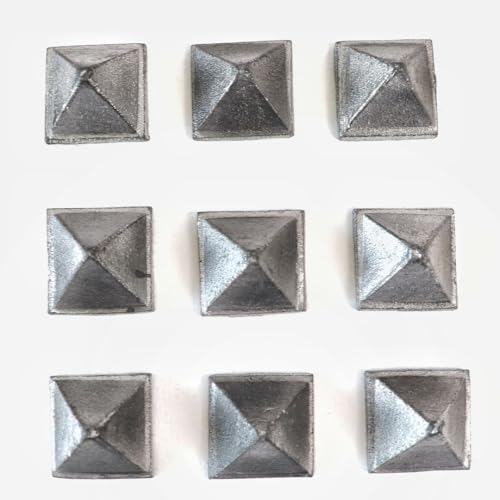 Image of The Spiritual Living Lead Pyramid for Vastu | Set of 9-1 Inch | for South West Vastu Remedy | Vastu Dosh Nivaran Yantra | Home Entrance - Main Door - Toilet - Kitchen - Office |
