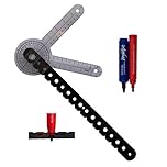 Whiteboard Compass & Protractor-Draw Circles-Measure Angles-Fixes with Sucker