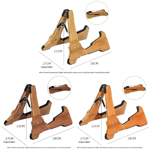 Support pliable bois léger instruments à cordes idéal pour studio et salon