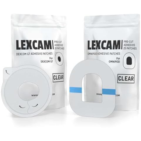 Lexcam Patches for Dexcom G7 and Ompnipod 5 Cover