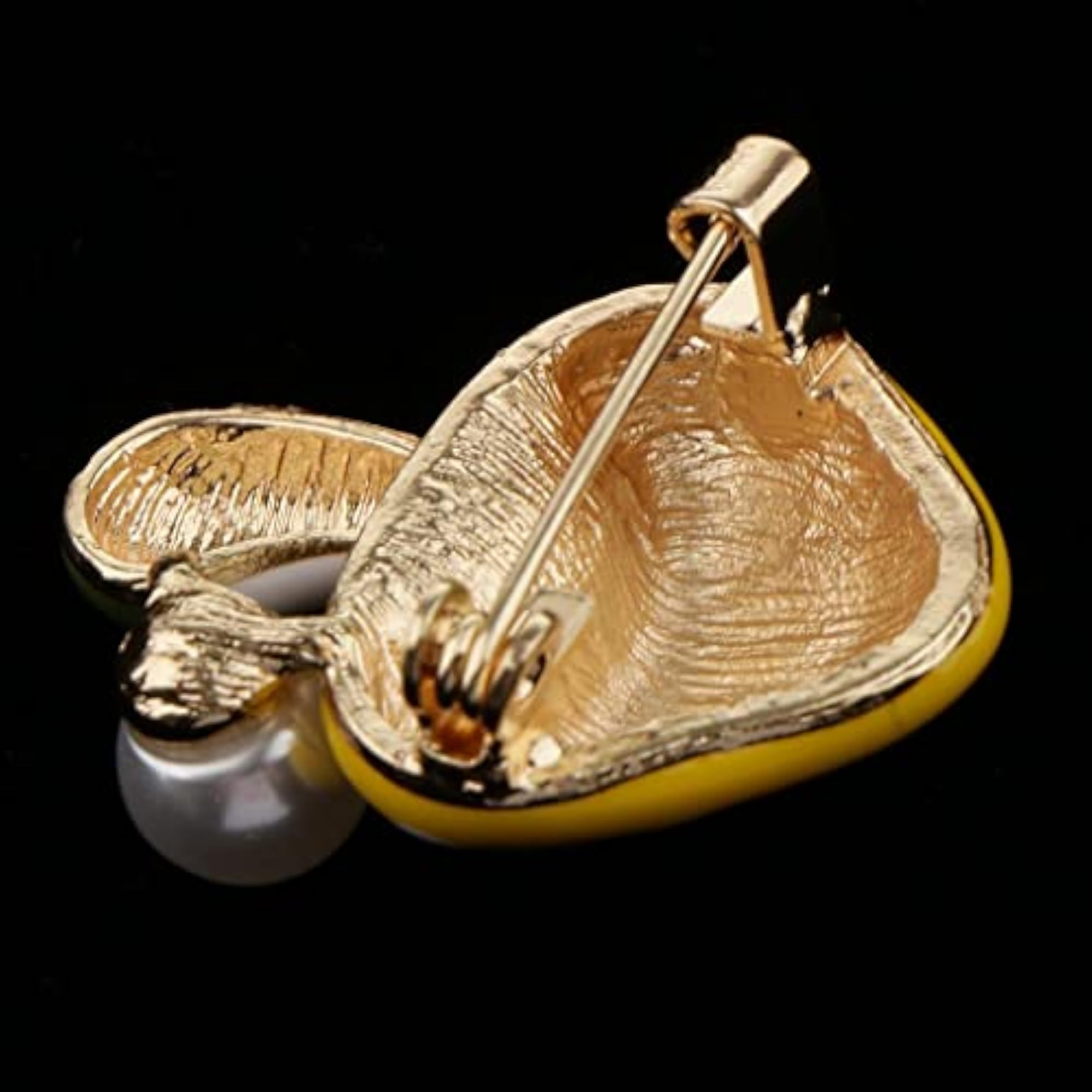 Delicate Enamel Mushroom Brooch Pin in Three Colors