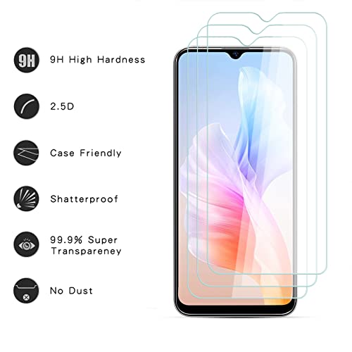 Schutzfolie Kompatibel mit Blackview A95, 9H-Härte Tempered Glass, Anti-Kratzer, Einfache Installation, Bruchsicher Displayschutzfolie für Blackview A95 [3 Stück]