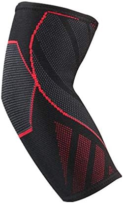 1 PCS Adjustable Elastic Knitted Fabric Elbow Support Pads Basketball Running Riding Arm Sleeve Warmers Guards Protector