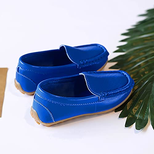 Tamanho 11 sapatos para meninas crianças pequenas meninos meninas mocassins macios sem cadarço vesti