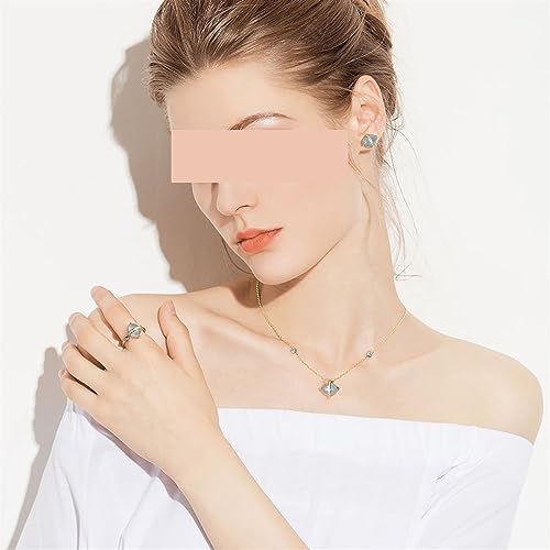 Collier en aigue-marine naturelle et argent 925, un bijou d'exception pour femme