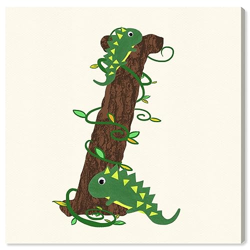 The Oliver Gal Artist Co. Typography and Quotes Wall Art Canvas Prints for Kids Room 'I' Childrens Bedroom Décor, 24