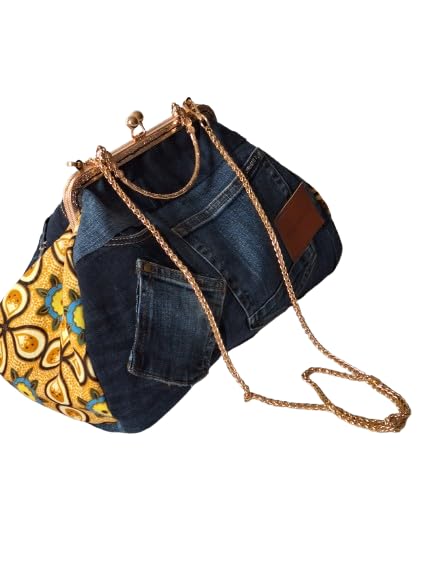 Sac a main en jeans recycles durable pour eviter la mode jetable