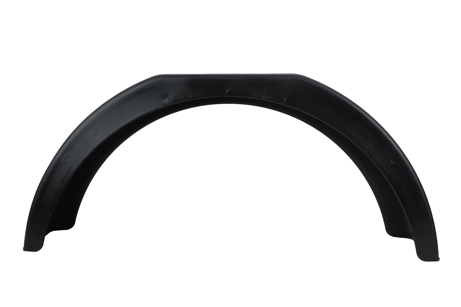 DOMAR Kotflügel Set für Pkw-Anhänger, passend für 13 und 14 Zoll Räder, 2 Stück. Flache Kunststoff-Radkästen, 770 x 200 mm. Zuverlässige Schutzbleche für Autoanhänger.