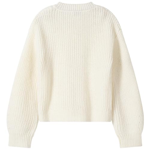 Girls' Cardigan with Button Loose Long Sleeve Shrug Sweaters Cropped Uniforms Kids Knit Sweater Outerwear2