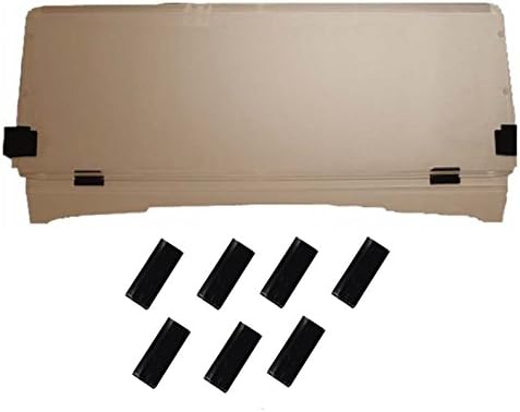 NEW IN BOX CLUB CAR DS 2000.5 & UP GOLF CART TINTED WINDSHIELD WITH FOLDING ACYLIC