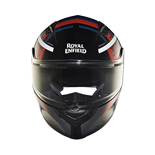 Light Wing Array ROYAL ENFIELD Lightwing Full Face Helmet Array Gloss Red (M) 58 CM ...