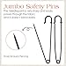 Extra Large Heavy Duty Giant Safety Pins - 5 Inch Black Big Jumbo Safety Pins, 20 Pcs for Clothes, Blankets, Thick Fabric, Decorations