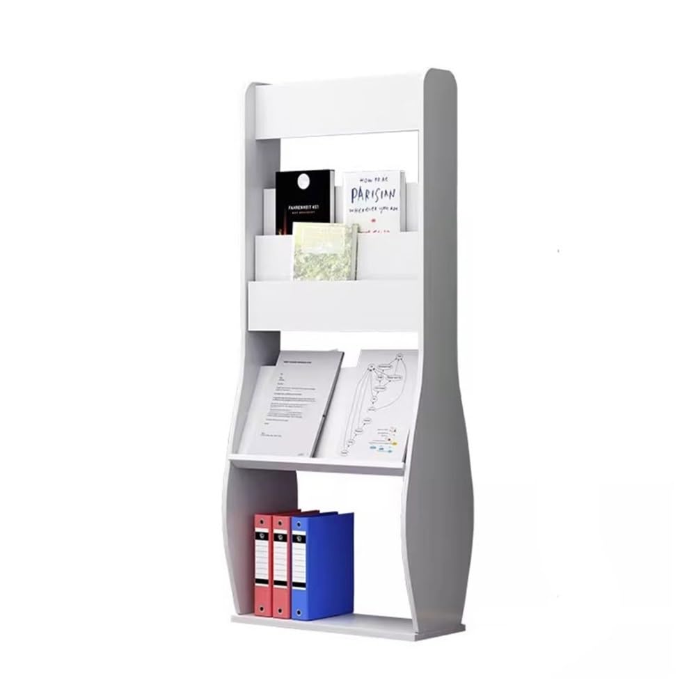 IUokLU Magazine Rack, Floor-Standing Magazine Rack Leaflet Display Racks Vertical Data Racks Floor Books And Newspaper Racks Brochure Display Stand Brochure Display Stand
