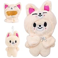 Llavero De Peluche Stray Kids SKZOO - Altura 10 Cm, Felpa Suave, Con Mosquetón, Para Fans De K-pop