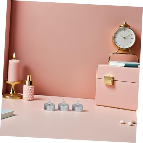 Lámparas compactas portátiles de velas LED sin llama para regalar en aniversarios 6