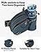 WATERFLY Fanny Pack Waist Bag: Waist Pack for Women Men with Water Bottle Holder Hiking Fanny Pack for Running Walking DogWalking Travel Cycling