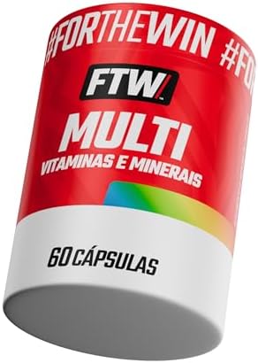 FTW Multi Vitaminas e Minerais com Vitaminas A, C, D, E, Complexo...