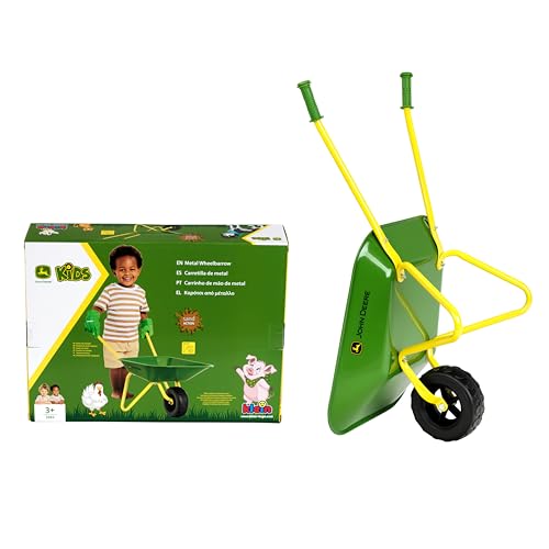 Carretilla infantil con ruedas estables Theo Klein John Deere 3983 3