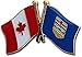 Canada - Alberta Canadian Province Friendship Lapel Pin