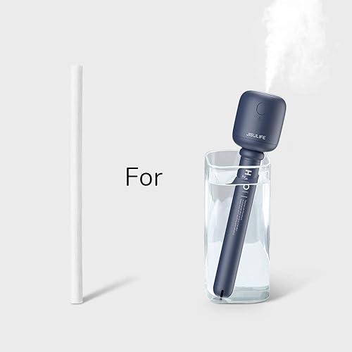 Miniatura 5 de Paquete de 6 filtros humidificadores de algodón, mechas de repuesto, esponjas de repuesto para rociador ultrasónico, purifica el agua, elimina el