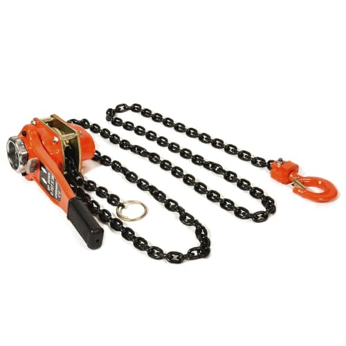 Image of Nutronics Heavy Duty New 1.5 Ton Lever Block Chain Hoist Ratchet Type Come Along Puller Chain Lifter 1.5 mtr chain