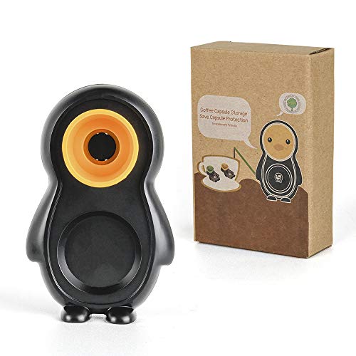 i Cafilas Coffee Pod Holder for Reusable Coffee Capsules Stainless steel Tamper,Refillable Crema Capsules With Reusbale Lids Compatible for Nespresso OriginalLine Machine (Coffee pod holder only)