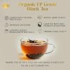Earl Grey Tea, Organic Loose Leaf Black Tea Classic Bergamot & Citrus Flavor Boost Clarity & Wellness Drink Hot or Iced 4 oz Resealable Bag (Makes 50 Cups) The Elegant Elephant
