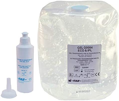 Gel conduttore Trasparente ultrasuoni ecografia ECG ml 5000