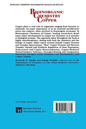 Bioinorganic Chemistry of Copper