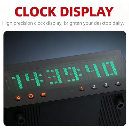 Analizador de espectro de audio con 2 efectos de visualización y control remoto 4