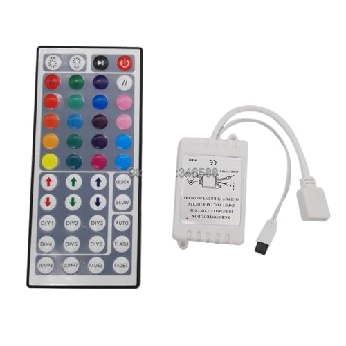 Contrôleur LED 44 touches IR RGB boîtier de contrôle 12V pour ruban changement couleur