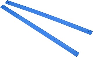 Rib Bones Rails, Durable Stable Flexible Glossy Skateboard Wear Resistant Rails Appearance Longboard Ribs BonesBlack