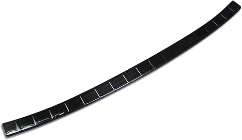 Miniatura 9 de Rqing Para Volvo XC90 2016 2017 2018 2019 2020 2021 2022 2023 Cubierta de placa de protección de parachoques trasero de acero inoxidable (mate)