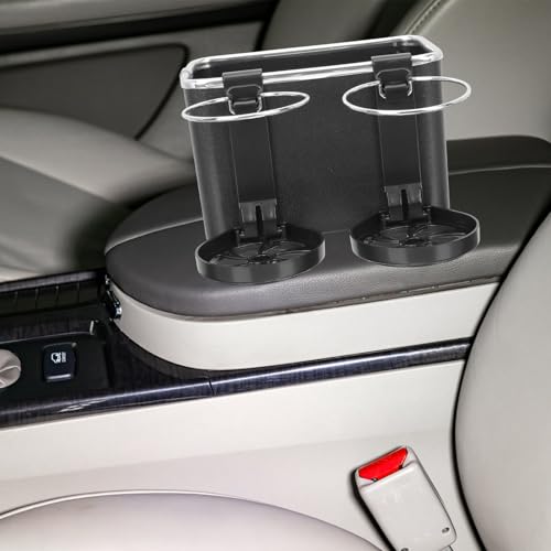 Set de 3 organizadores portavasos para auto negro miniatura 5