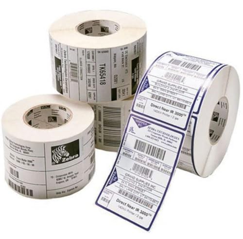 Étiquettes polyéthylène 102 x 102 indéchirables et résistantes à l'humidité lot de 4