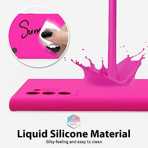 Coque Galaxy Note 10 mince en silicone, la solution anti-glisse couleur rose fluo