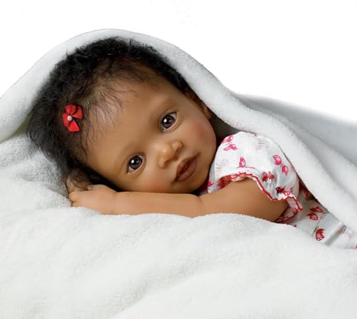 Muñeca interactiva afroamericana de 19 pulgadas miniatura 5