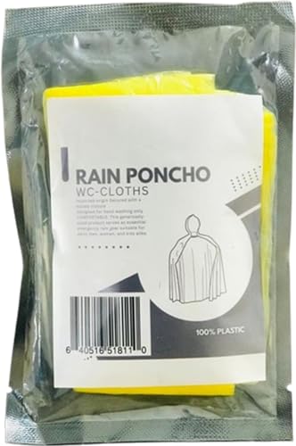 Image of Rain Ponchos - Pack of 5