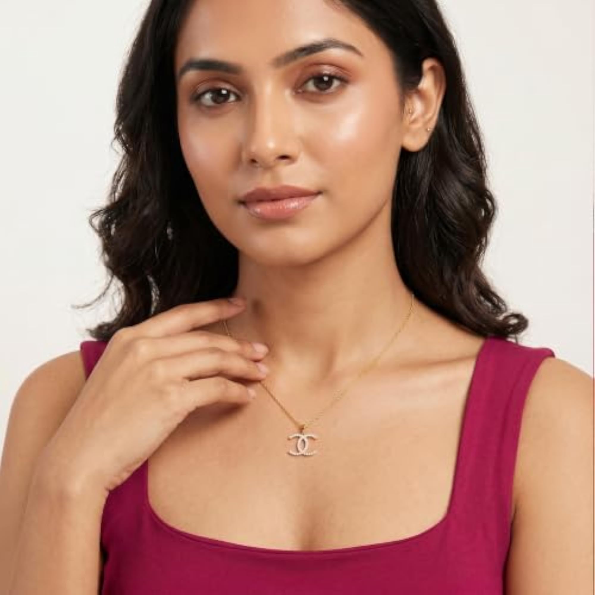 925 Silver Pendant Necklace, Everlasting Love