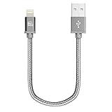 iPhone Charger Lightning Cable - [MFi Certified] Durable Braided Apple Lightning USB Cord for latest iOS including iPhone X/8/8Plus/ 7/7Plus/IPad Pro
